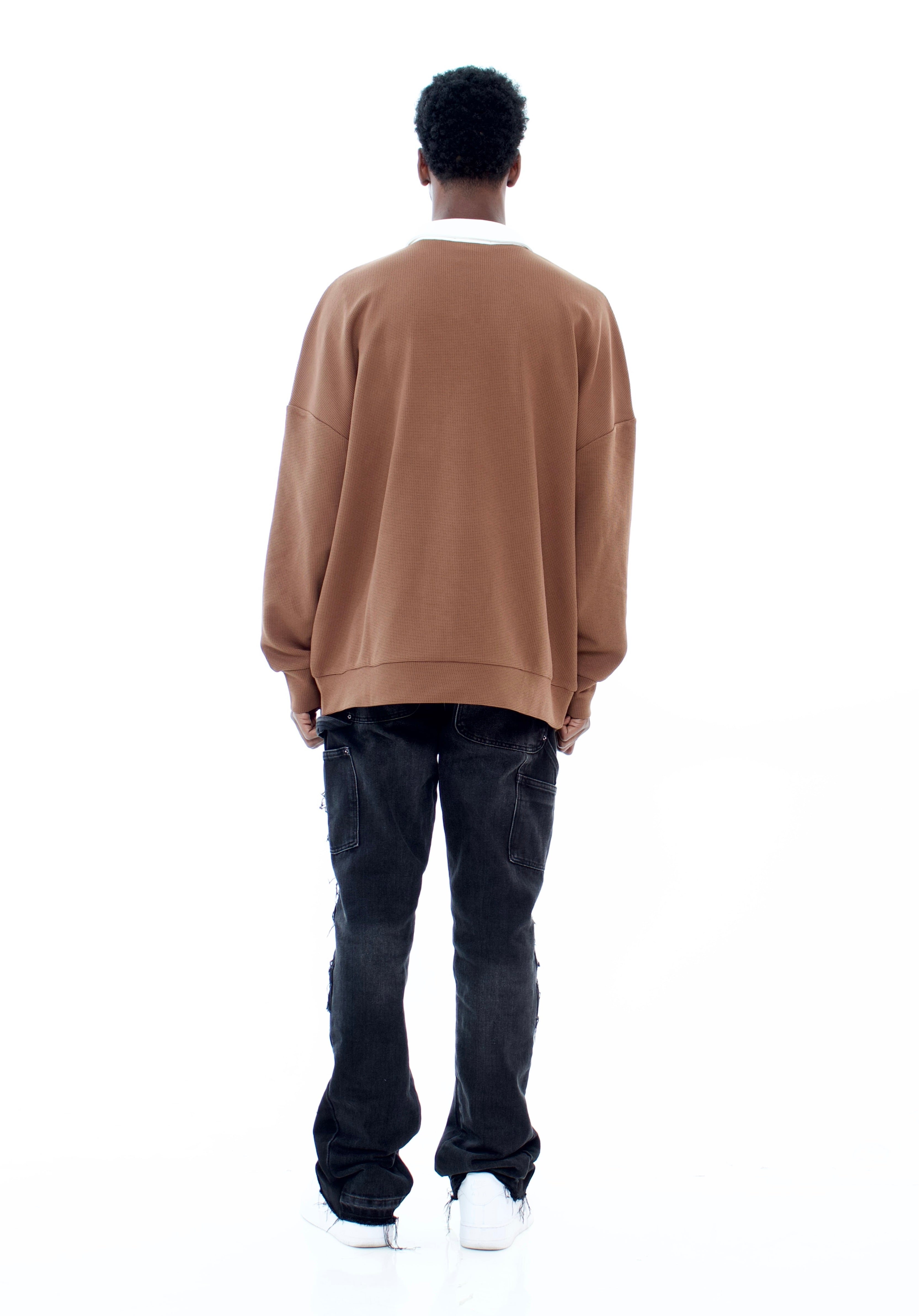 BNT Oversized Polo Sweater